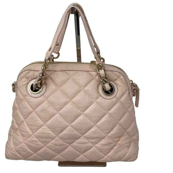 Kate Spade New York Gold Coast Georgiana Light Pink Quilted Crossbody Handbag - Picture 4 of 16